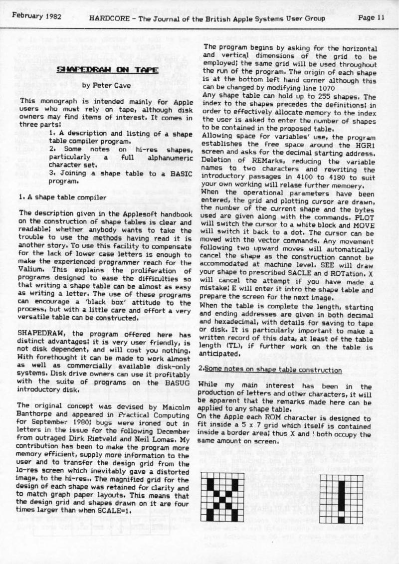 Hardcore Volume 2 No. 1 1982 02 BASUG GB — page 11