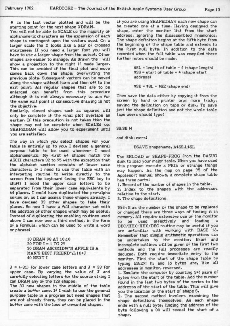 Hardcore Volume 2 No. 1 1982 02 BASUG GB — page 13
