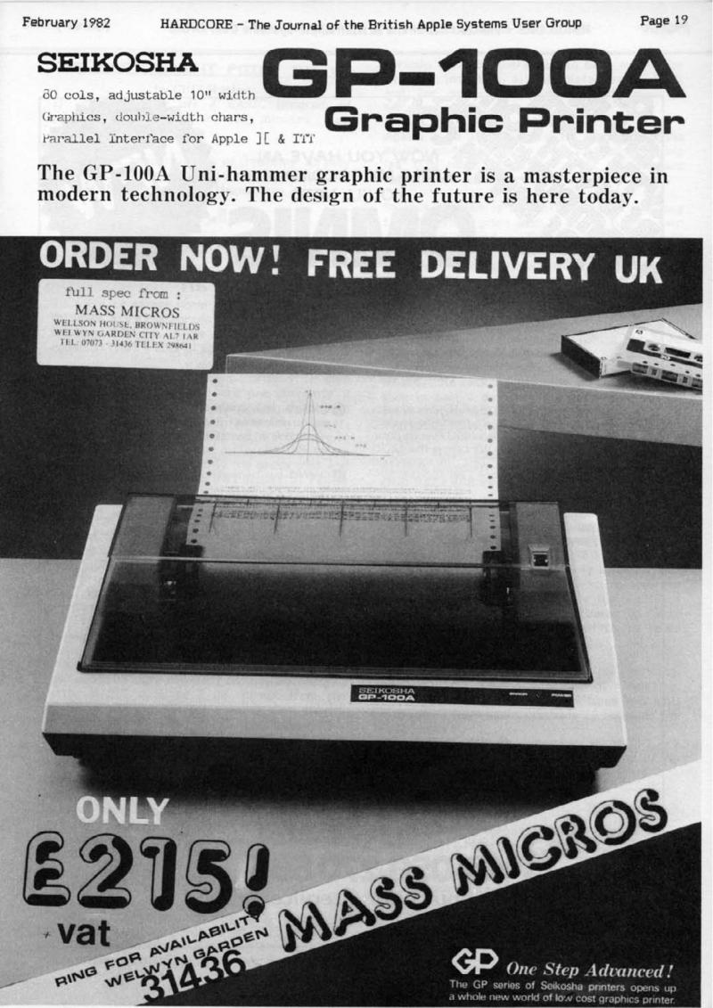 Hardcore Volume 2 No. 1 1982 02 BASUG GB — page 19