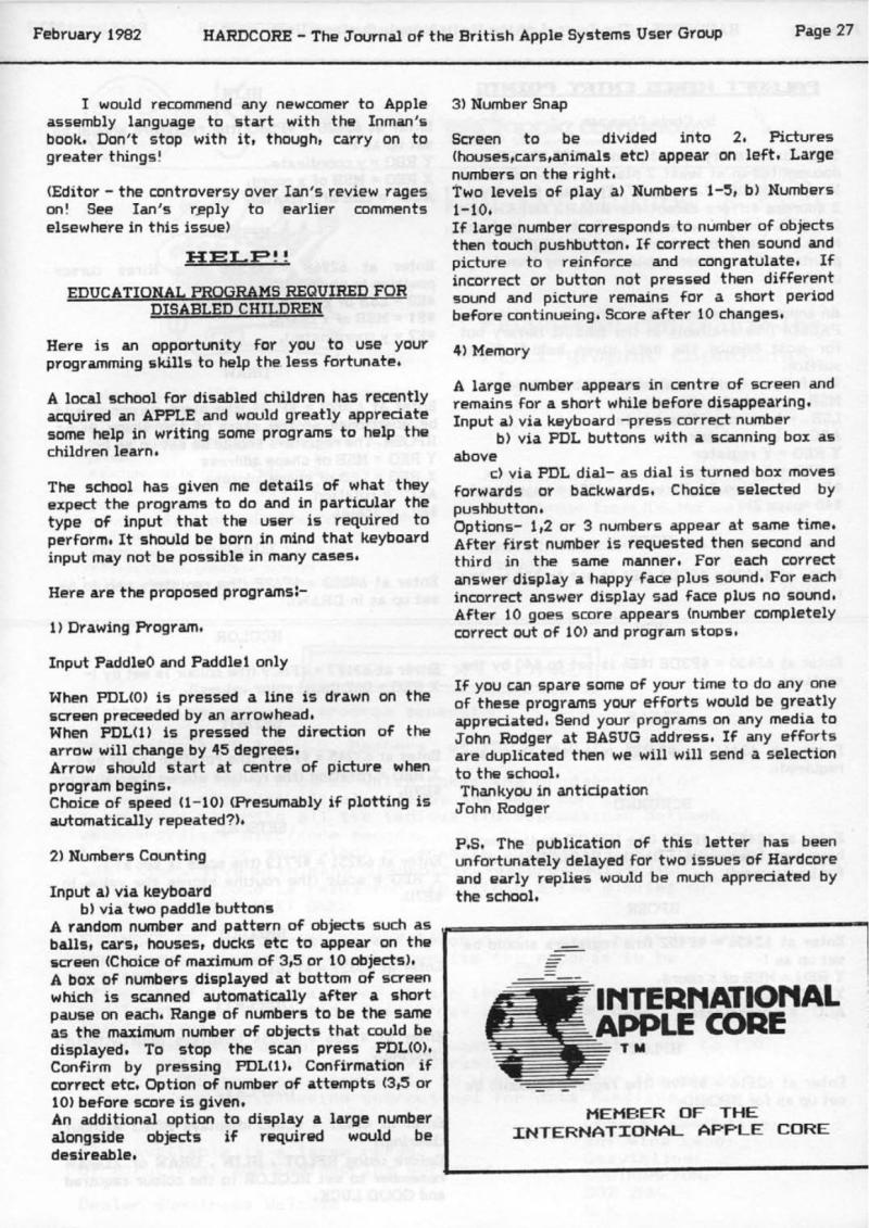 Hardcore Volume 2 No. 1 1982 02 BASUG GB — page 27