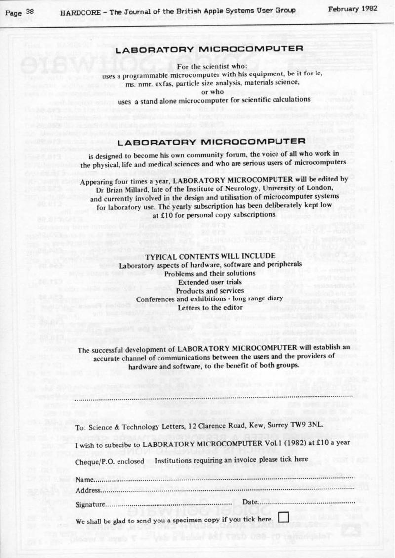 Hardcore Volume 2 No. 1 1982 02 BASUG GB — page 38