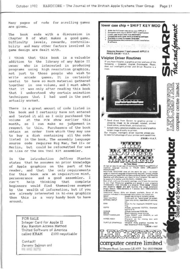Hardcore Volume 2 No. 5 1982 10 BASUG GB — page 11