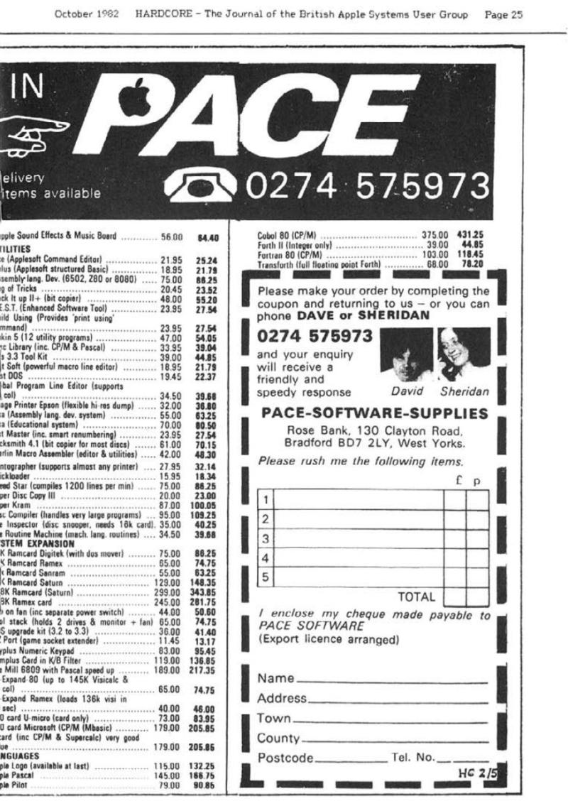 Hardcore Volume 2 No. 5 1982 10 BASUG GB — page 25