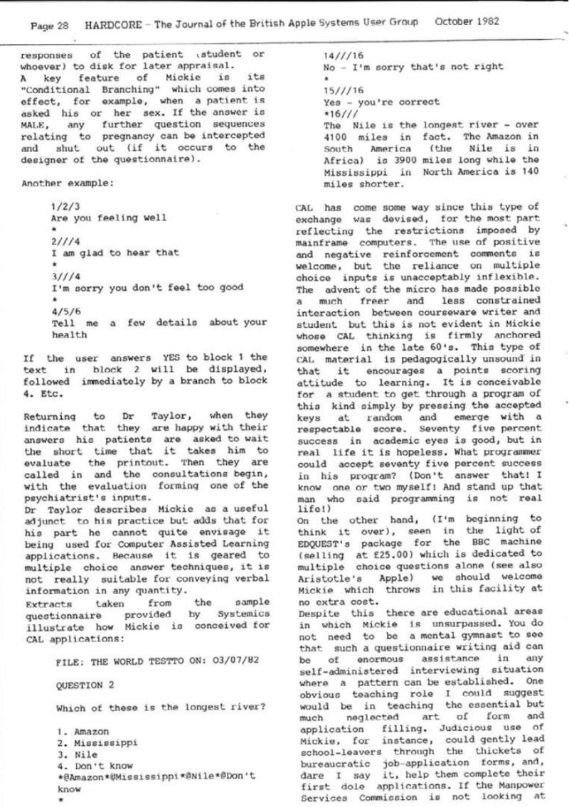 Hardcore Volume 2 No. 5 1982 10 BASUG GB — page 28