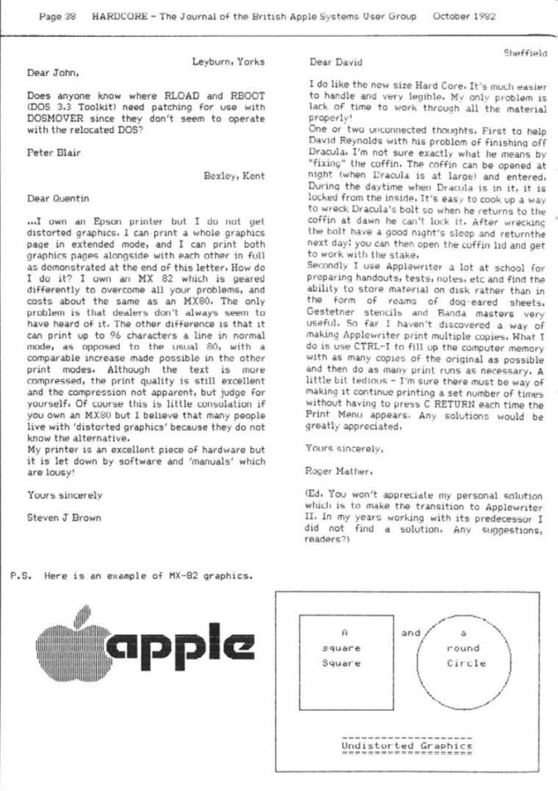 Hardcore Volume 2 No. 5 1982 10 BASUG GB — page 38
