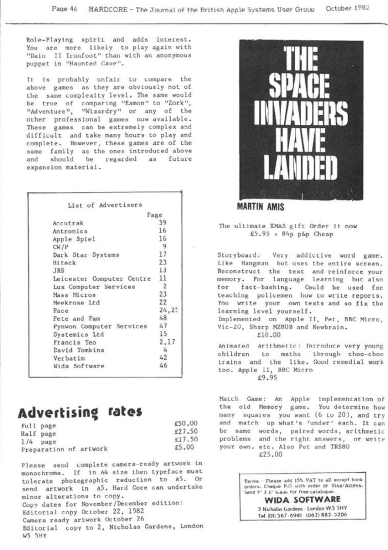 Hardcore Volume 2 No. 5 1982 10 BASUG GB — page 46