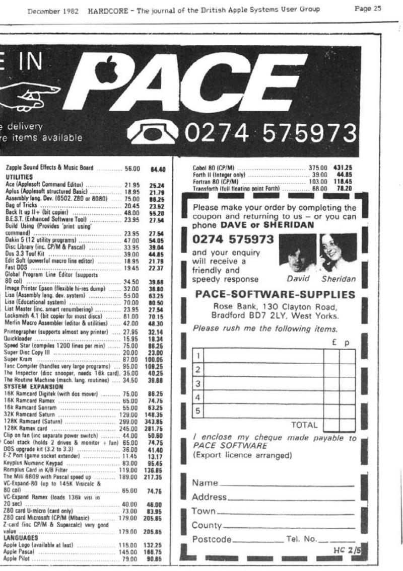 Hardcore Volume 2 No. 6 1982 12 BASUG GB — page 25
