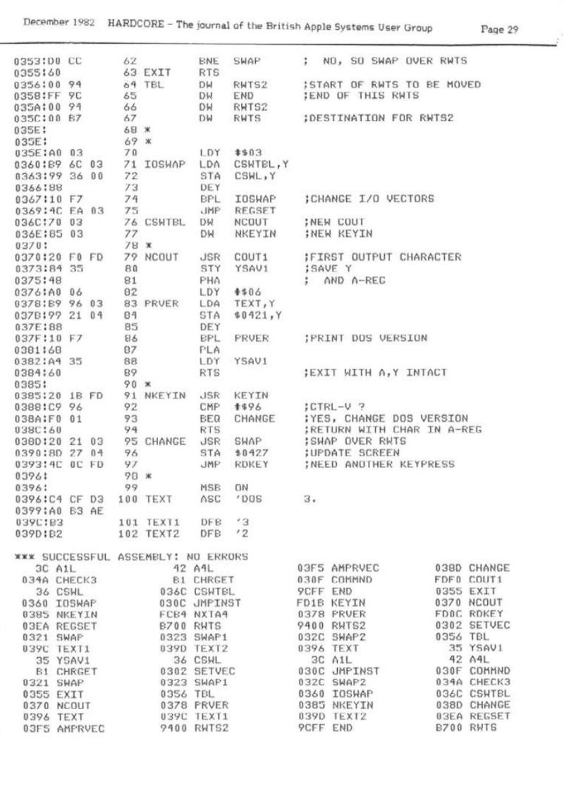 Hardcore Volume 2 No. 6 1982 12 BASUG GB — page 29
