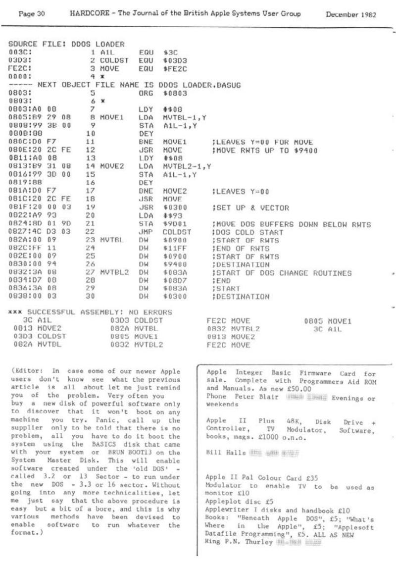 Hardcore Volume 2 No. 6 1982 12 BASUG GB — page 30
