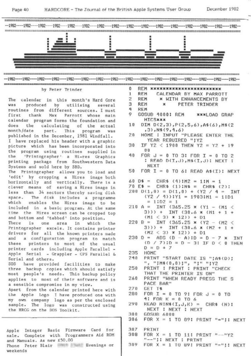 Hardcore Volume 2 No. 6 1982 12 BASUG GB — page 40