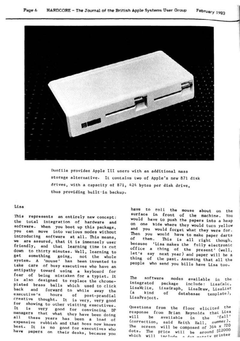 Hardcore Volume 3 No. 1 1983 02 BASUG GB — page 6