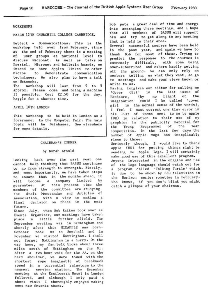 Hardcore Volume 3 No. 1 1983 02 BASUG GB — page 30