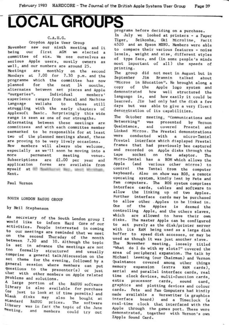 Hardcore Volume 3 No. 1 1983 02 BASUG GB — page 39