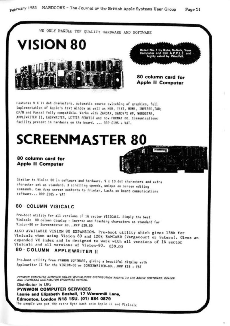 Hardcore Volume 3 No. 1 1983 02 BASUG GB — page 51