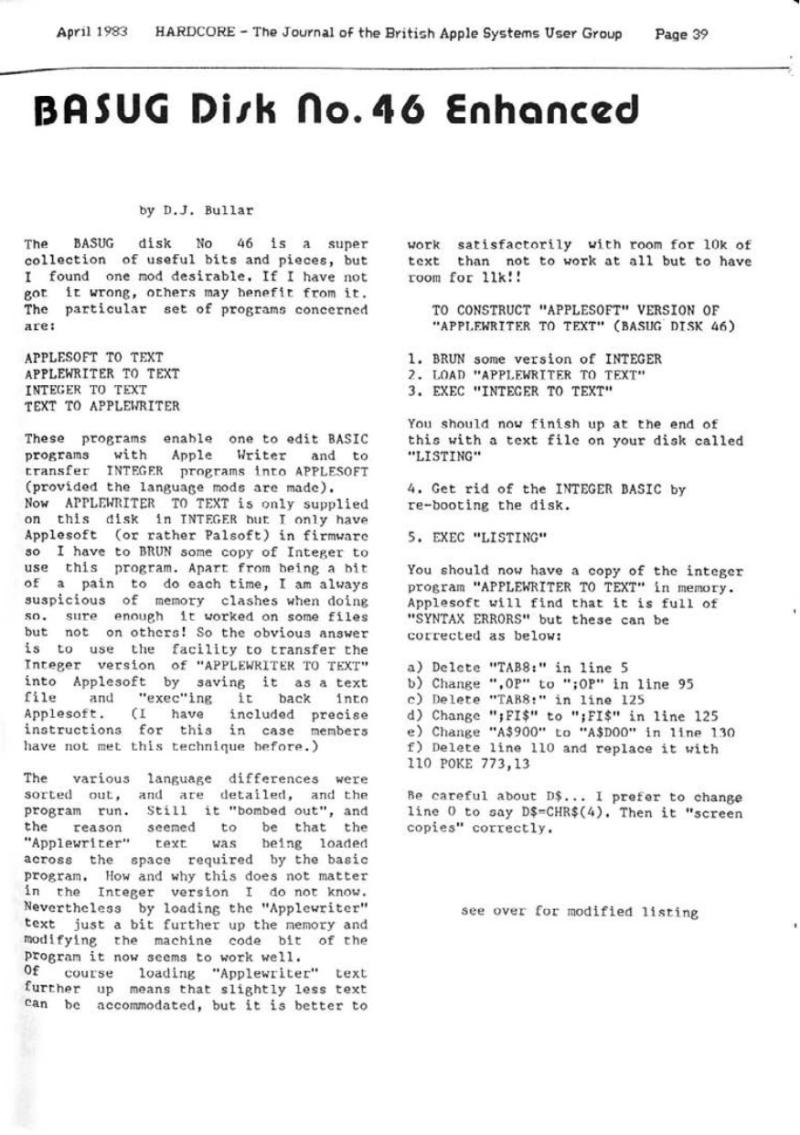 Hardcore Volume 3 No. 2 1983 04 BASUG GB — page 39