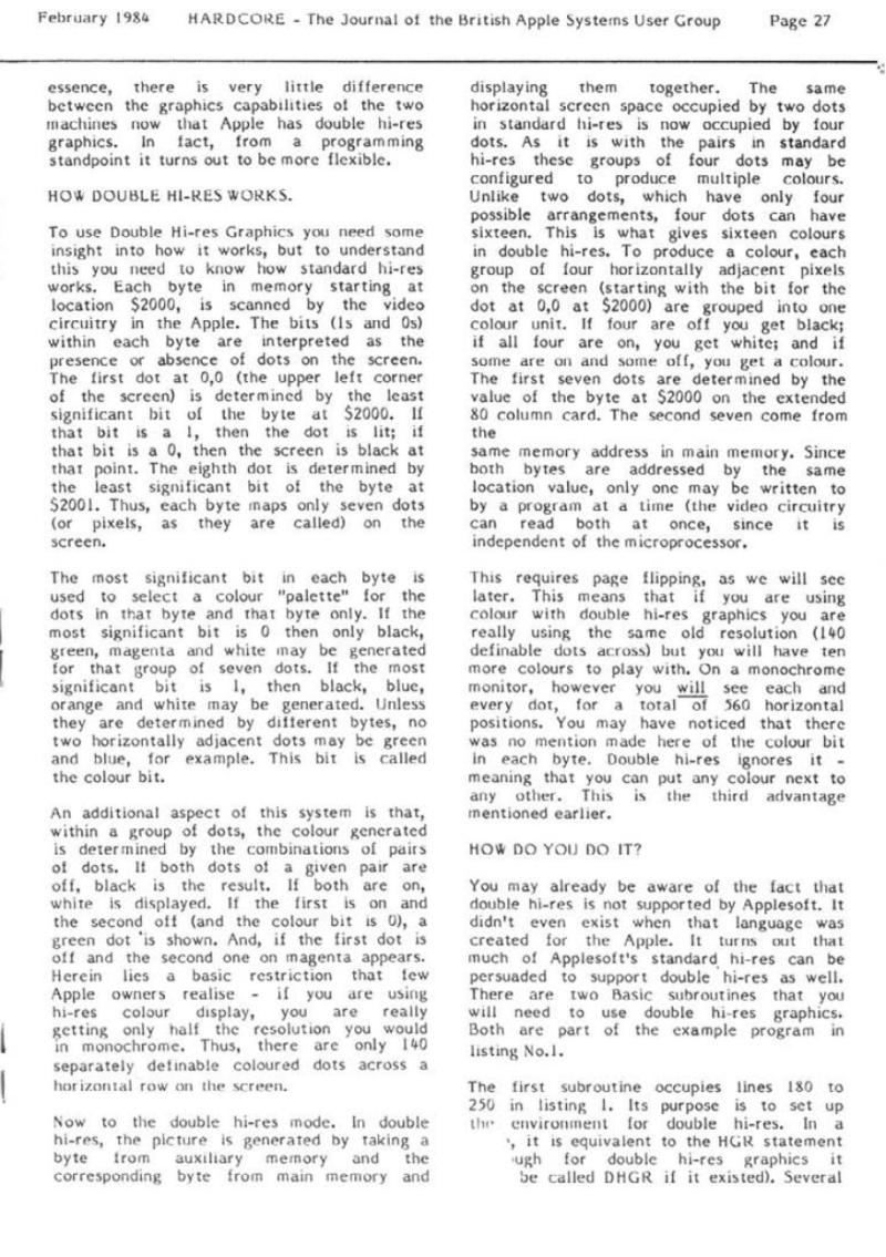 Hardcore Volume 4 No. 1 1984 02 BASUG GB — page 27