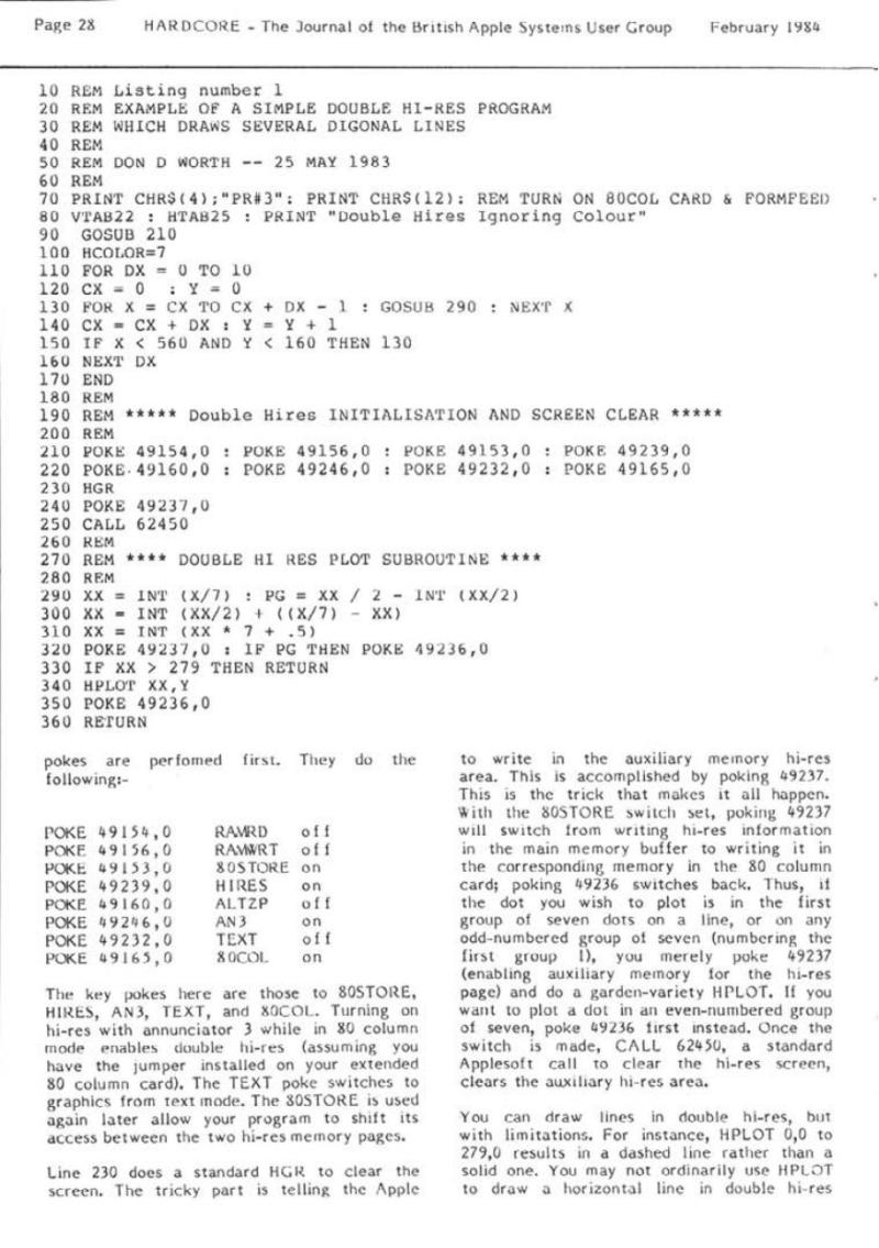 Hardcore Volume 4 No. 1 1984 02 BASUG GB — page 28