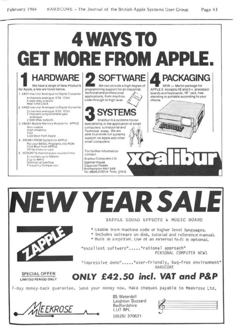Hardcore Volume 4 No. 1 1984 02 BASUG GB — page 43