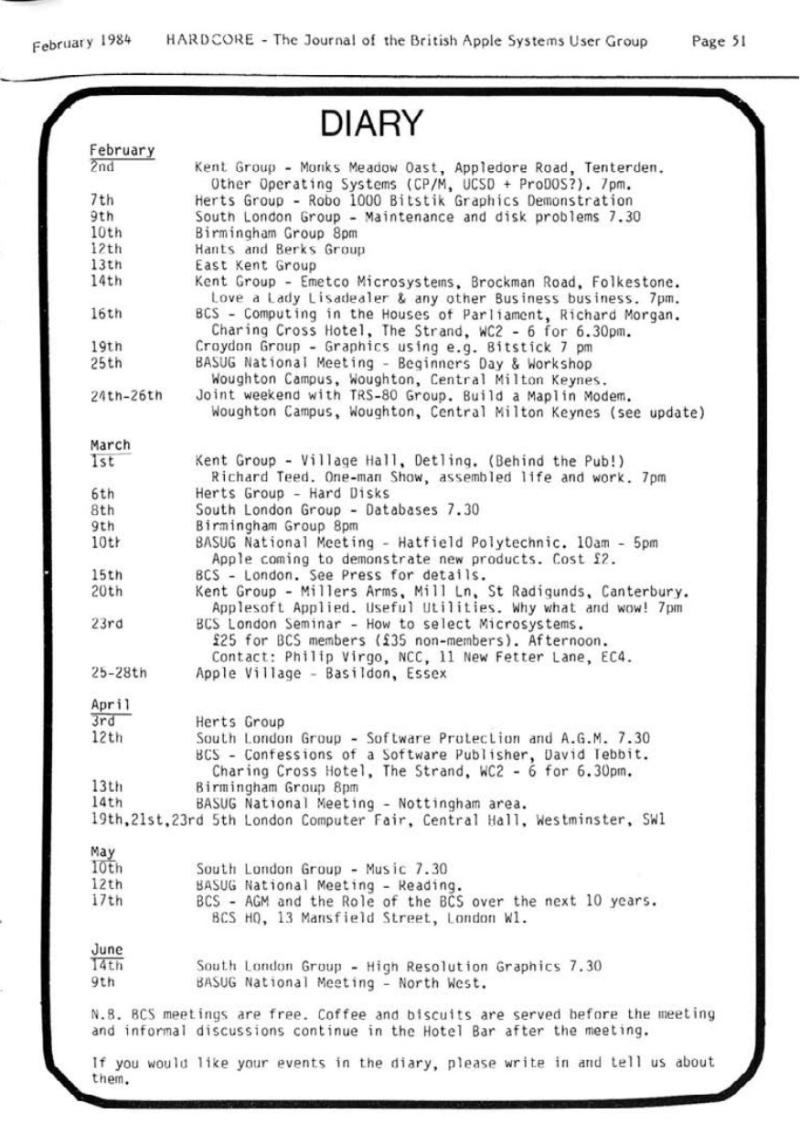 Hardcore Volume 4 No. 1 1984 02 BASUG GB — page 51