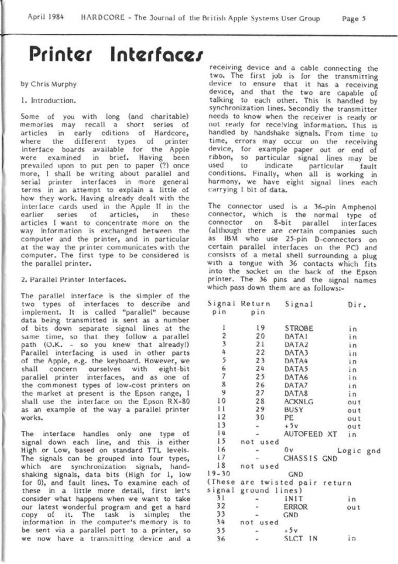 Hardcore Volume 4 No. 2 1984 04 BASUG GB — page 5