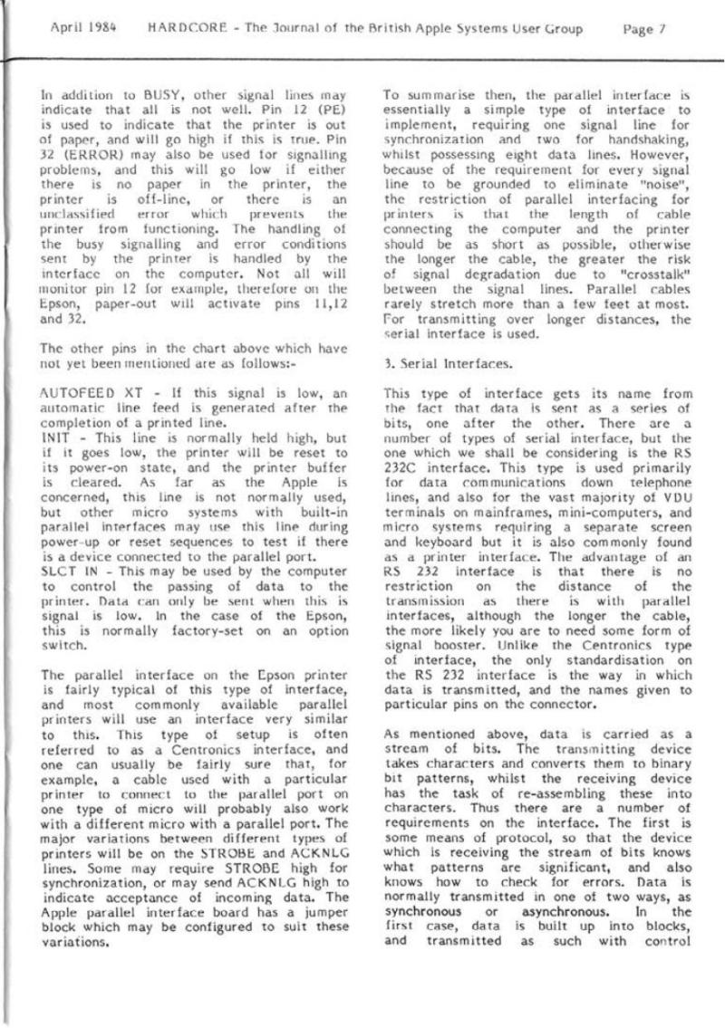Hardcore Volume 4 No. 2 1984 04 BASUG GB — page 7
