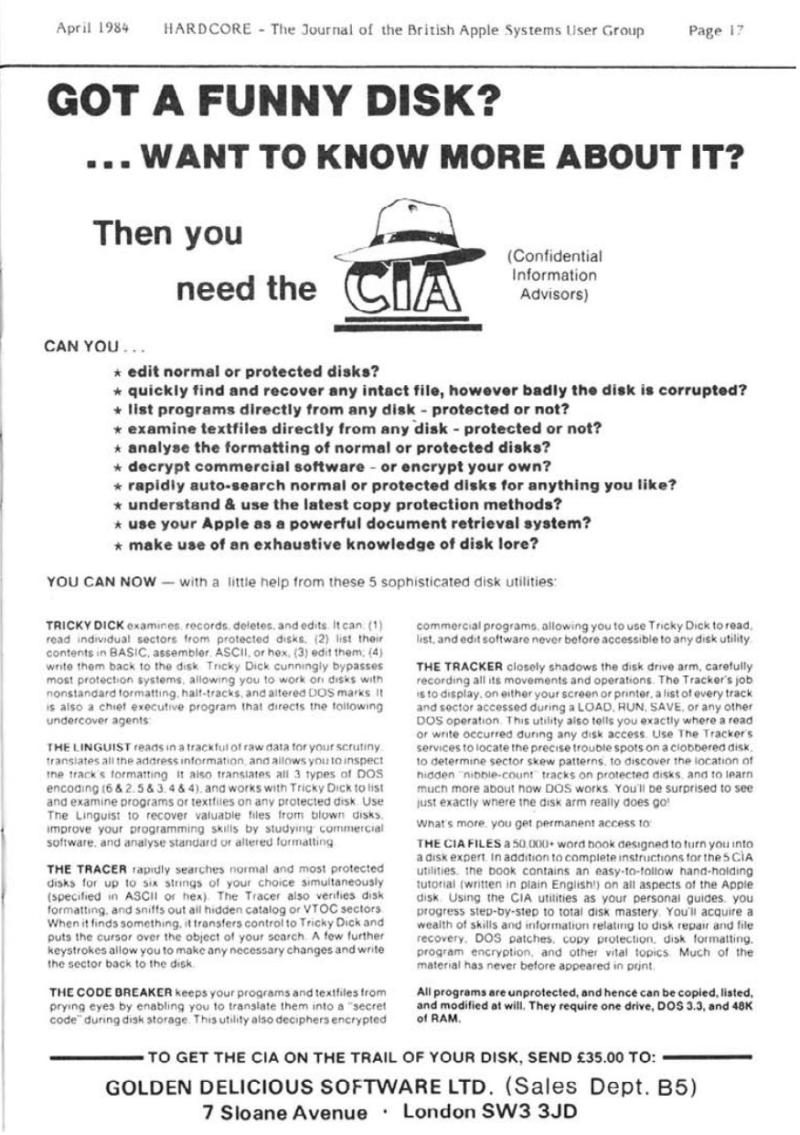 Hardcore Volume 4 No. 2 1984 04 BASUG GB — page 17