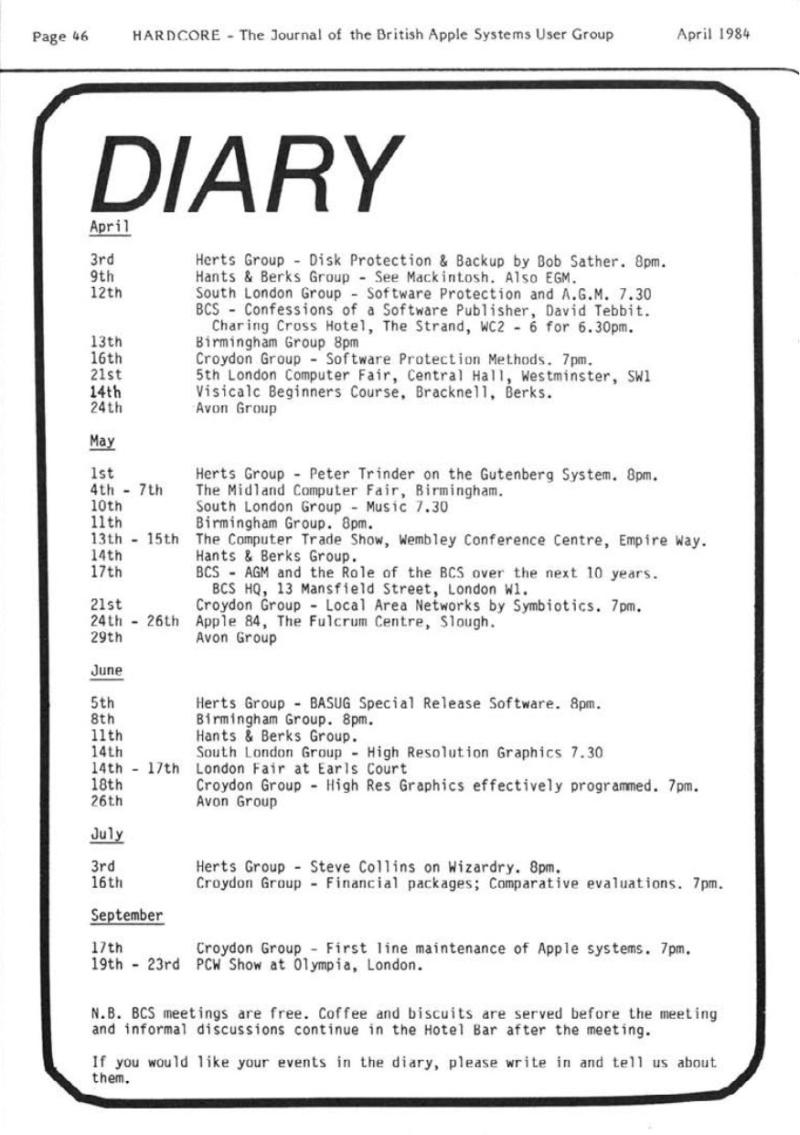 Hardcore Volume 4 No. 2 1984 04 BASUG GB — page 46