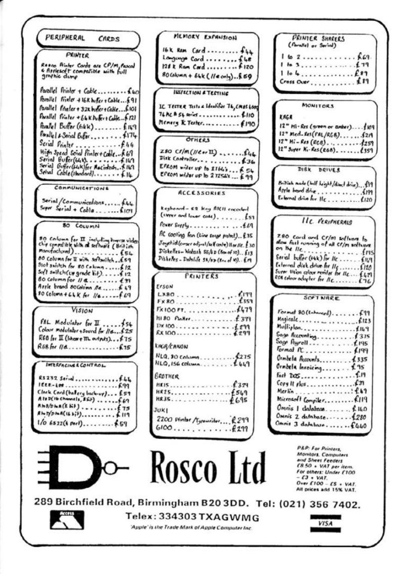 Hardcore Volume 5 No. 5 1985 10 BASUG GB — page 13