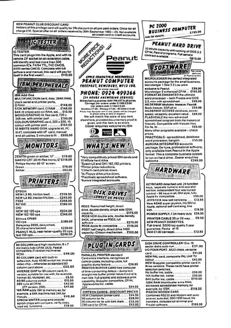 Hardcore Volume 5 No. 5 1985 10 BASUG GB — page 35