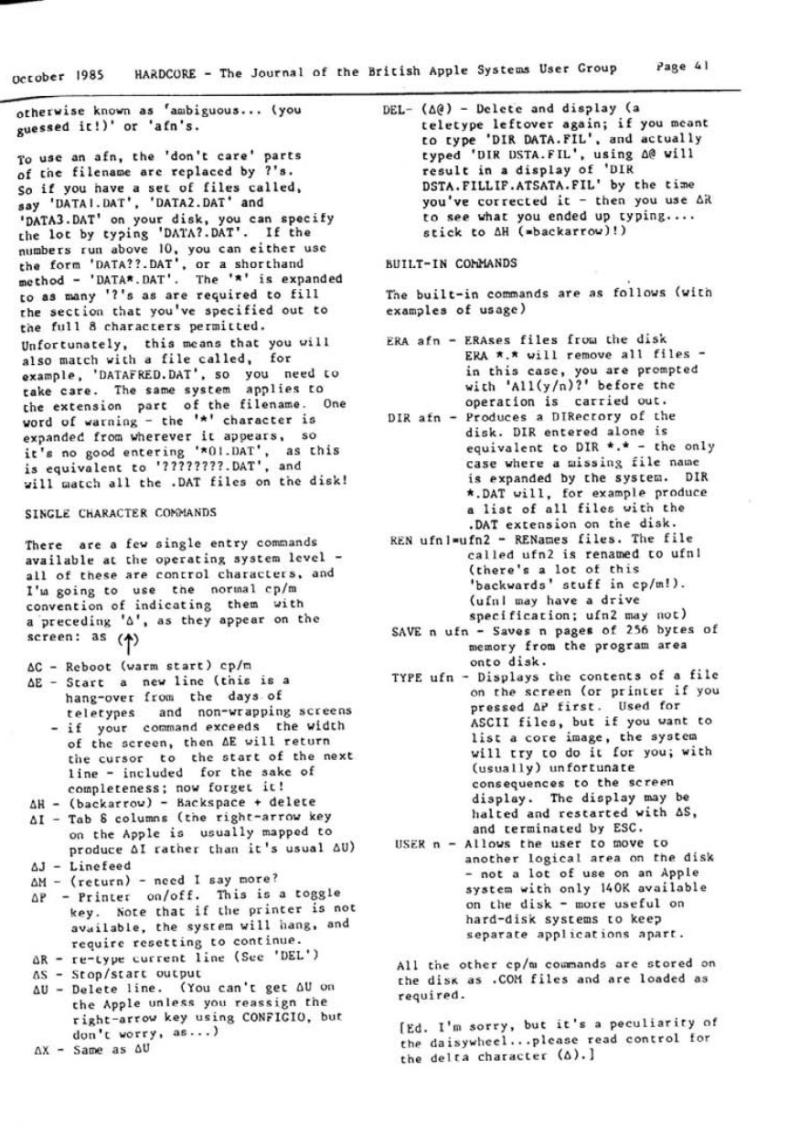 Hardcore Volume 5 No. 5 1985 10 BASUG GB — page 41