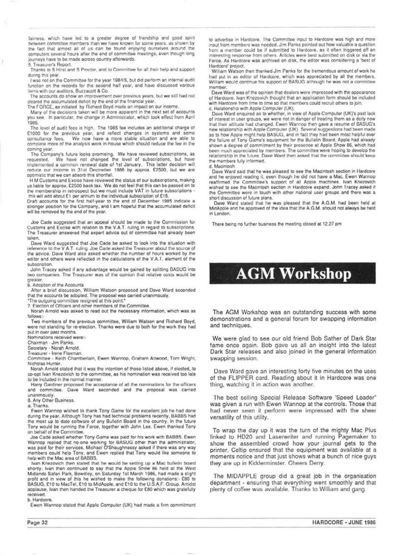 Hardcore Volume 6 No. 3 1986 06 BASUG GB — page 34
