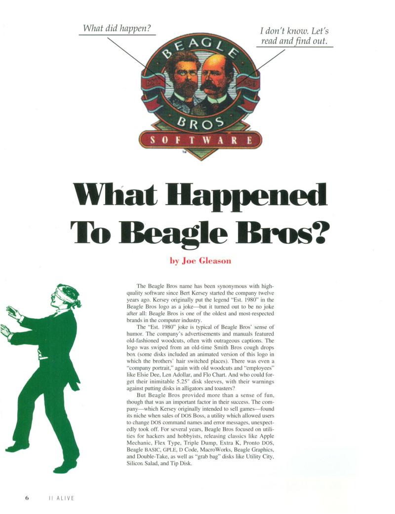 II ALIVE Sneak Peek Preview Issue 1993 — page 6
