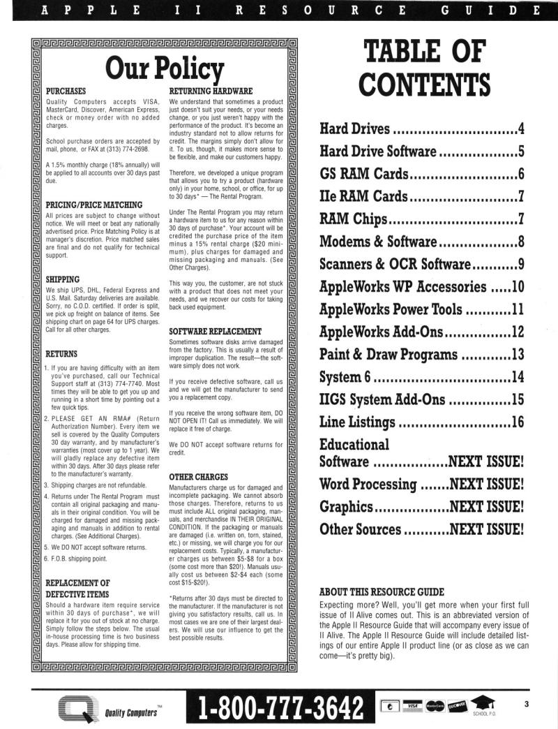 II ALIVE Sneak Peek Preview Issue 1993 — page 11