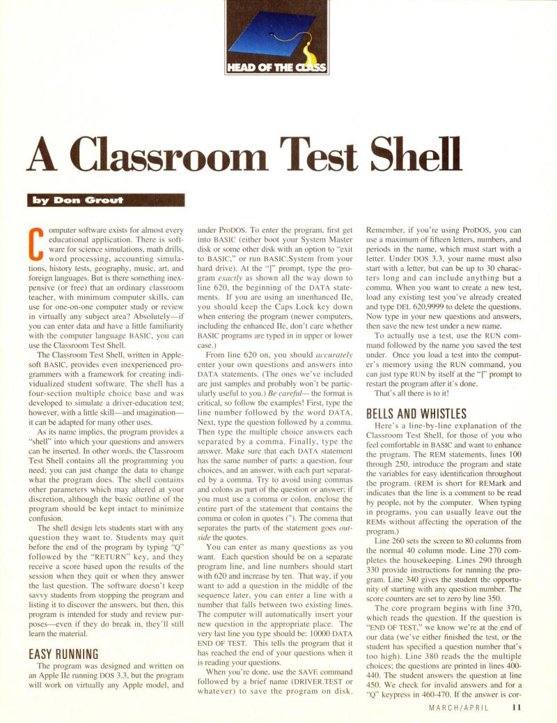 II ALIVE Vol 1 No 01 MAR APR 1993 — page 11