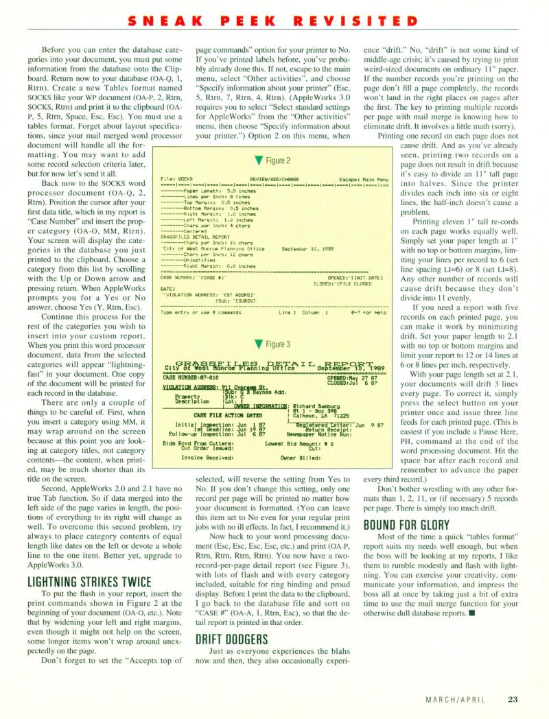 II ALIVE Vol 1 No 01 MAR APR 1993 — page 23