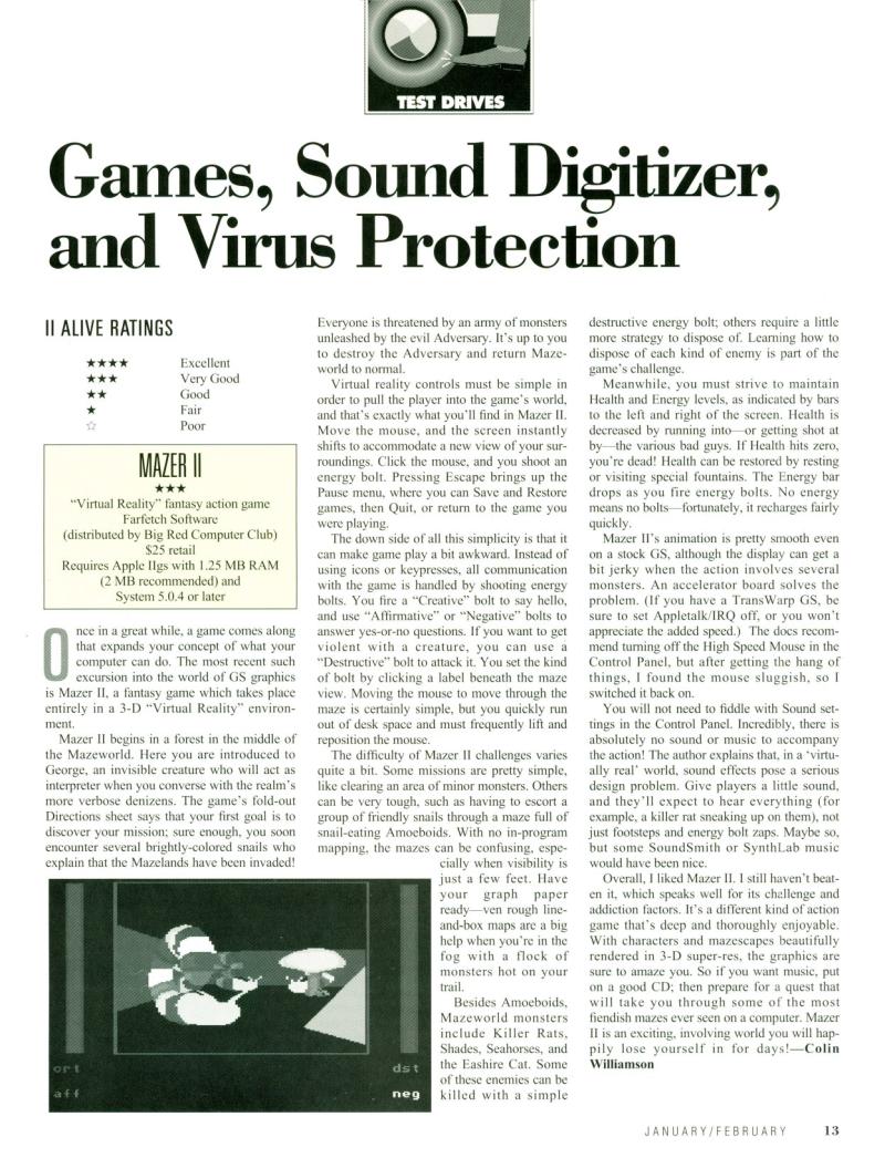 II ALIVE Vol 1 No 06 JAN FEB 1994 — page 15