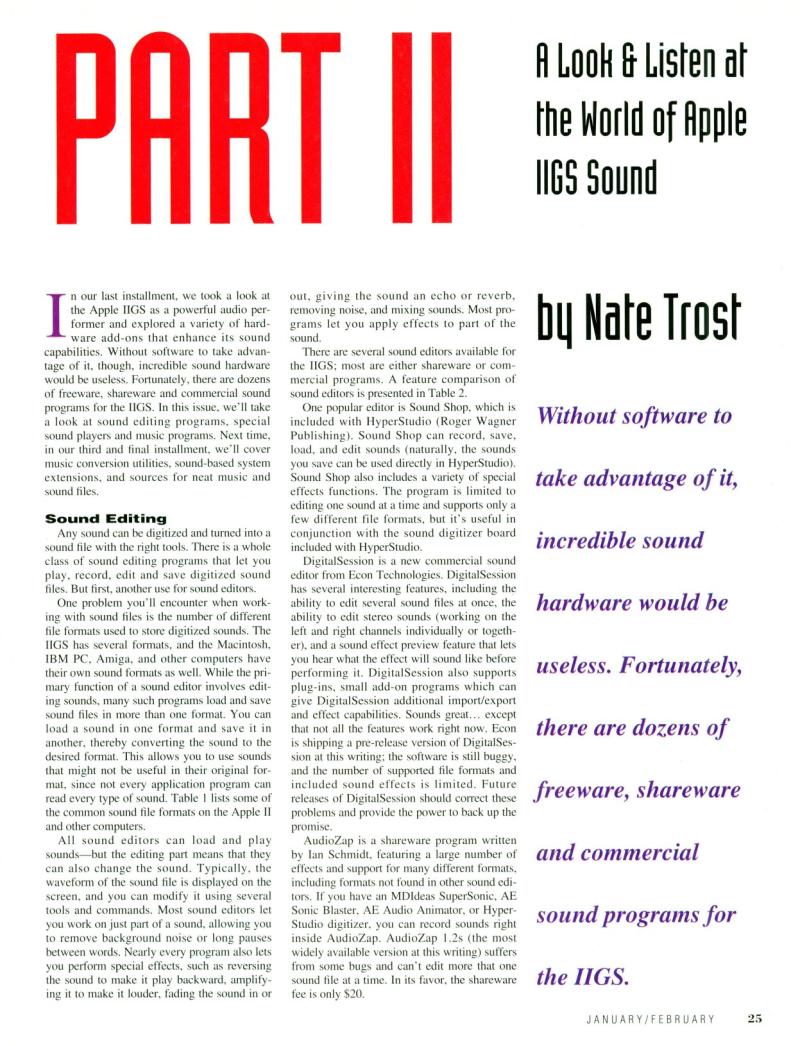 II ALIVE Vol 1 No 06 JAN FEB 1994 — page 27