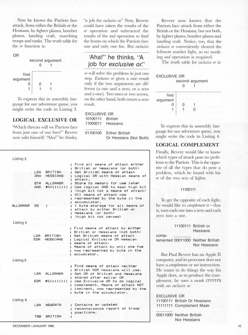 II Computing Vol 1 No 2 Dec 85 Jan 86 — page 45