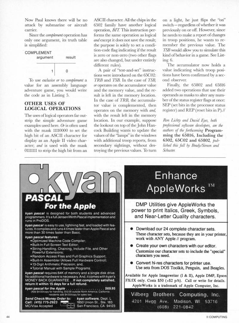 II Computing Vol 1 No 2 Dec 85 Jan 86 — page 46