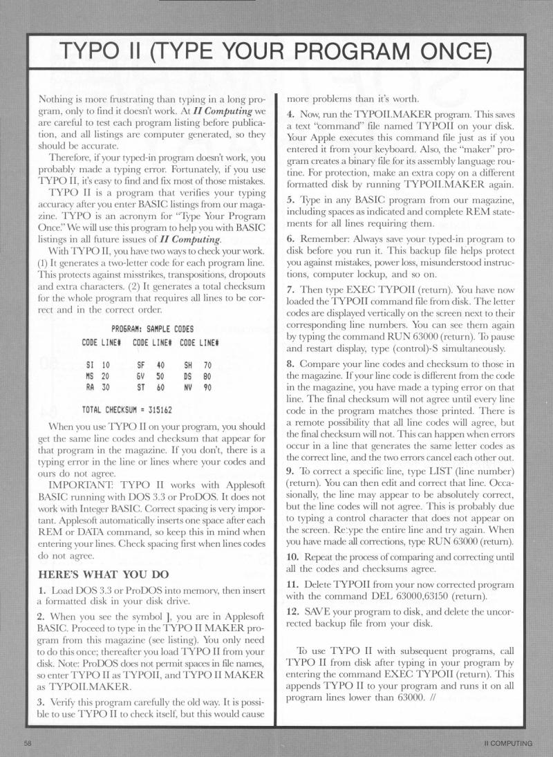 II Computing Vol 1 No 2 Dec 85 Jan 86 — page 60