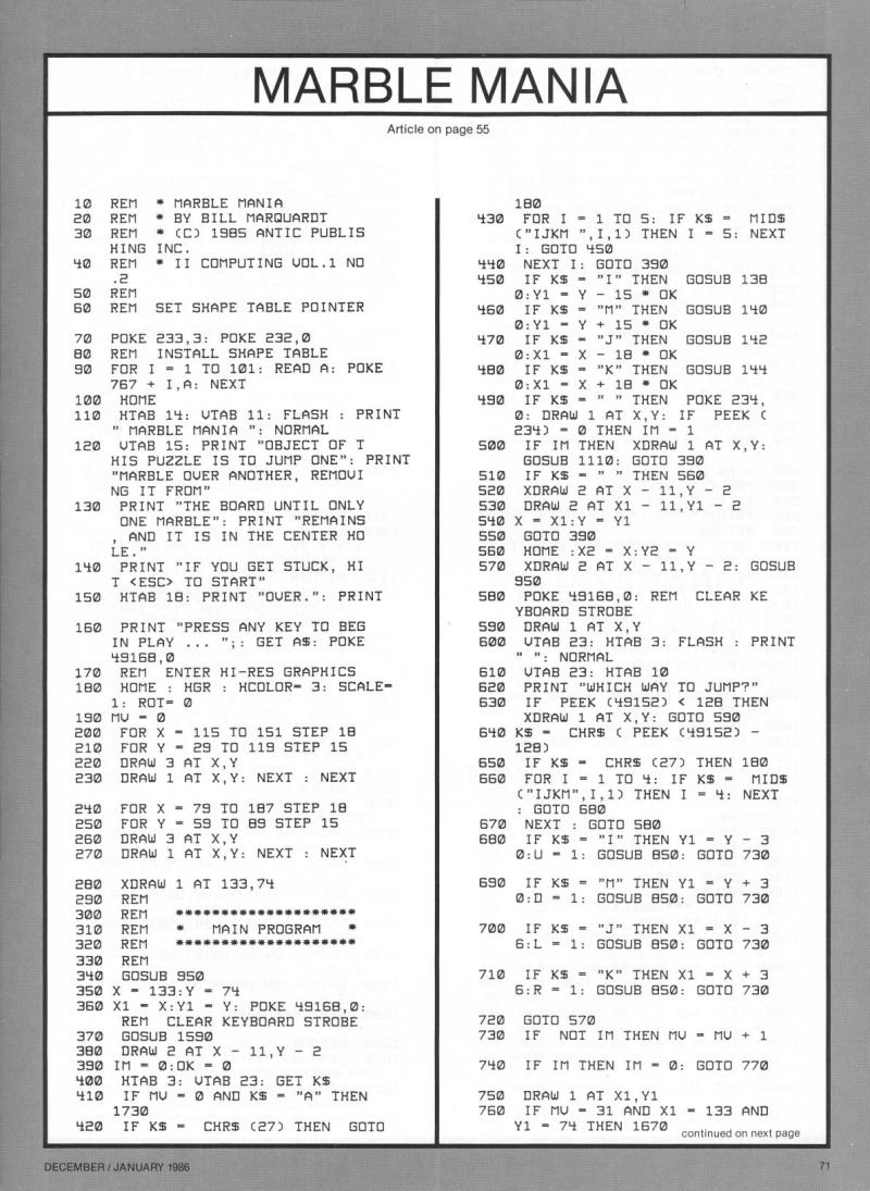 II Computing Vol 1 No 2 Dec 85 Jan 86 — page 73