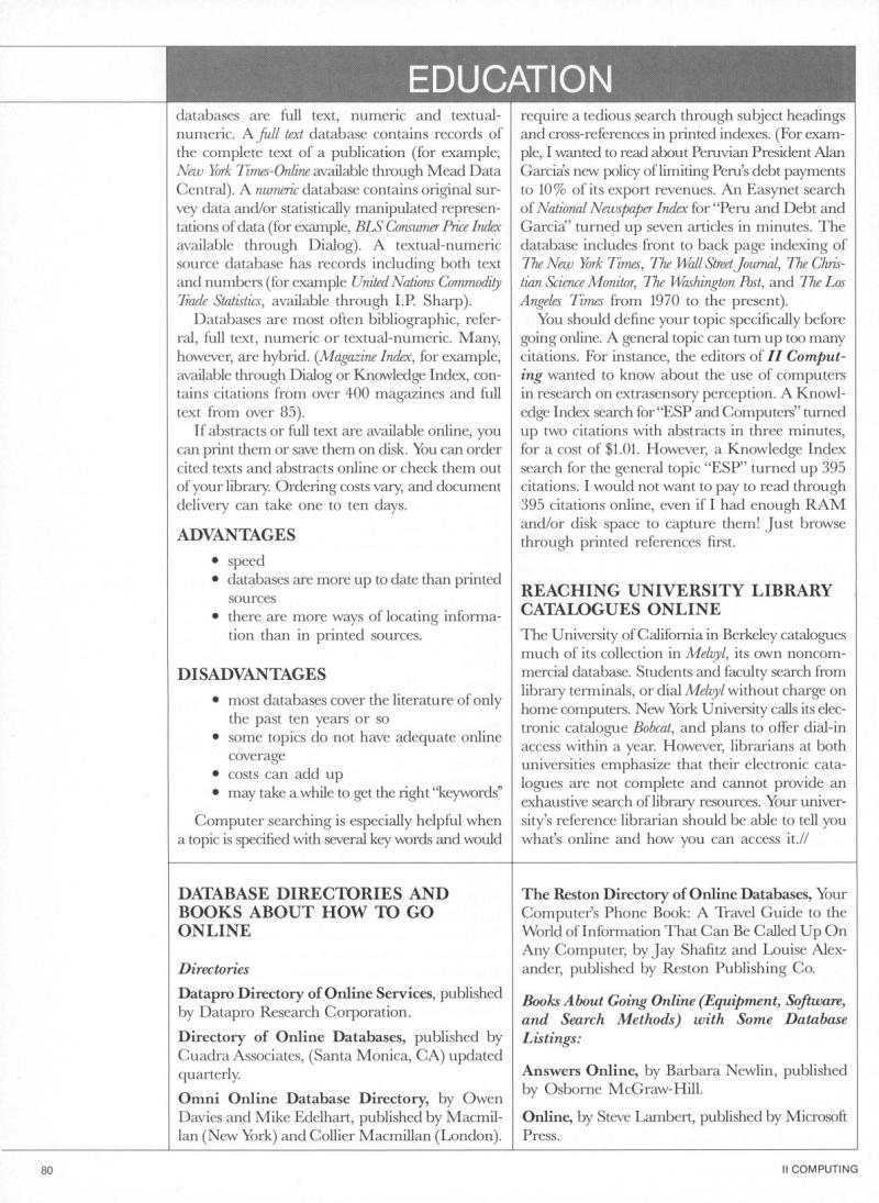 II Computing Vol 1 No 2 Dec 85 Jan 86 — page 82