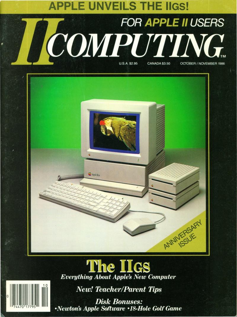 II Computing Vol 2 No 1 Oct Nov 86 — page 1