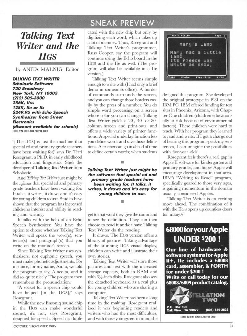 II Computing Vol 2 No 1 Oct Nov 86 — page 34