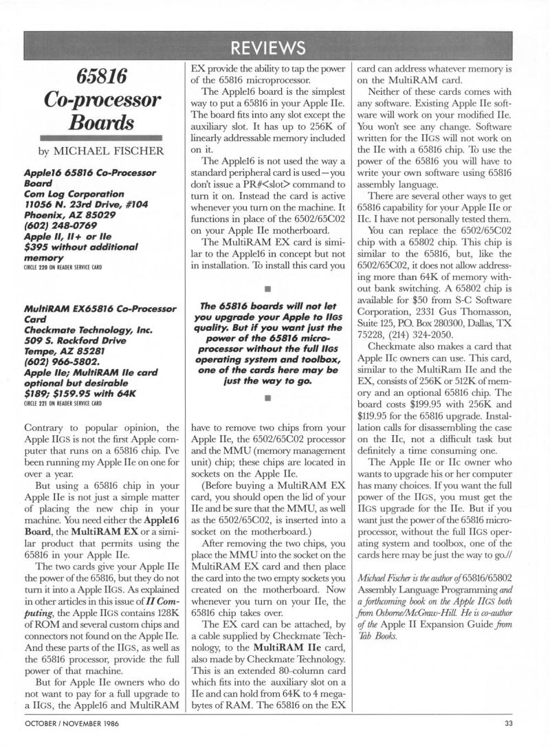 II Computing Vol 2 No 1 Oct Nov 86 — page 36