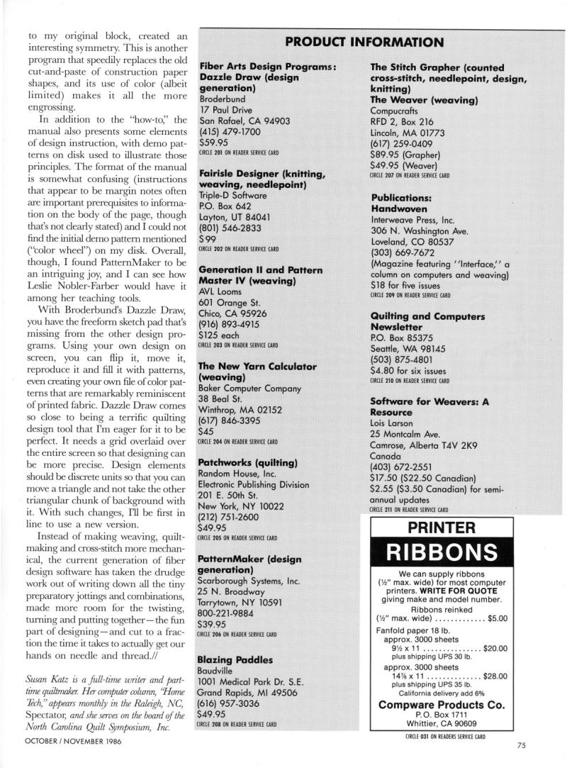II Computing Vol 2 No 1 Oct Nov 86 — page 82