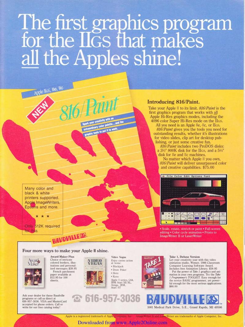 IIgs Buyers Guide 1987 Fall — page 19