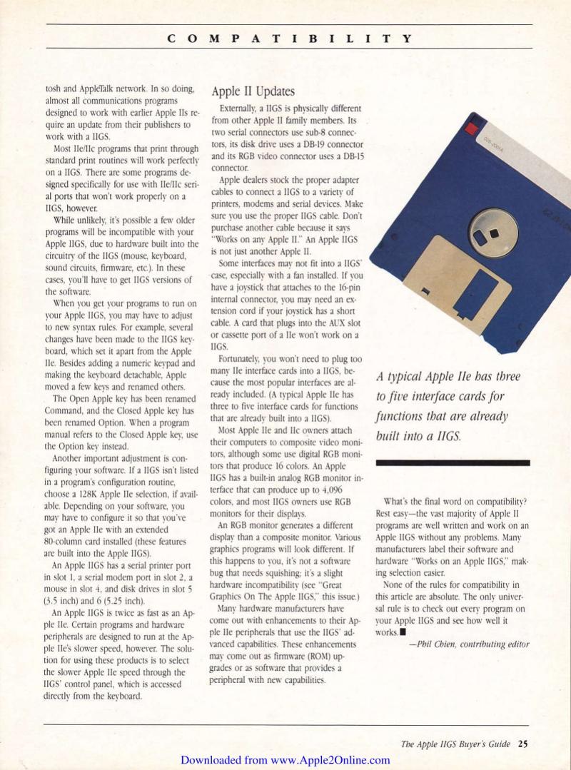 IIgs Buyers Guide 1987 Fall — page 26