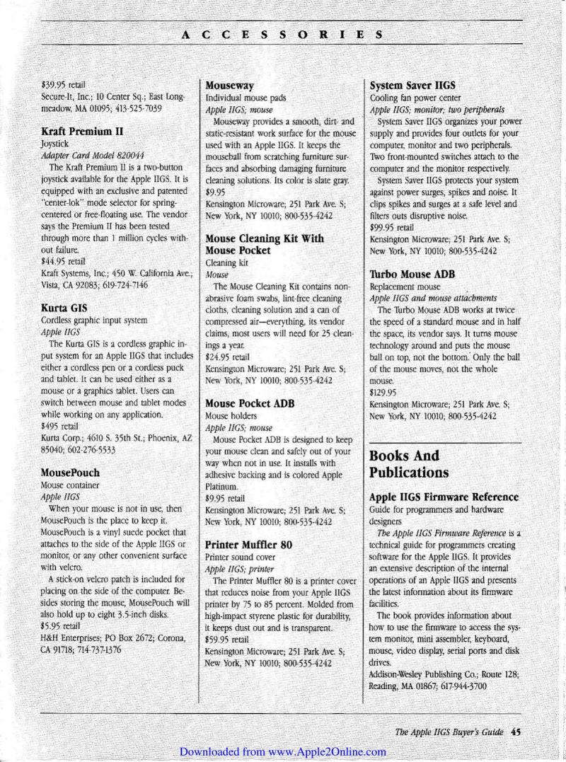 IIgs Buyers Guide 1987 Fall — page 44