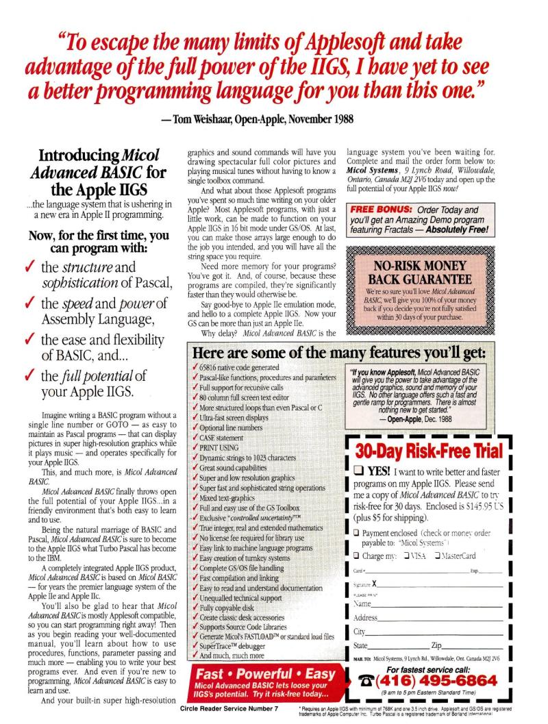 IIgs Buyers Guide 1989 Spring — page 15